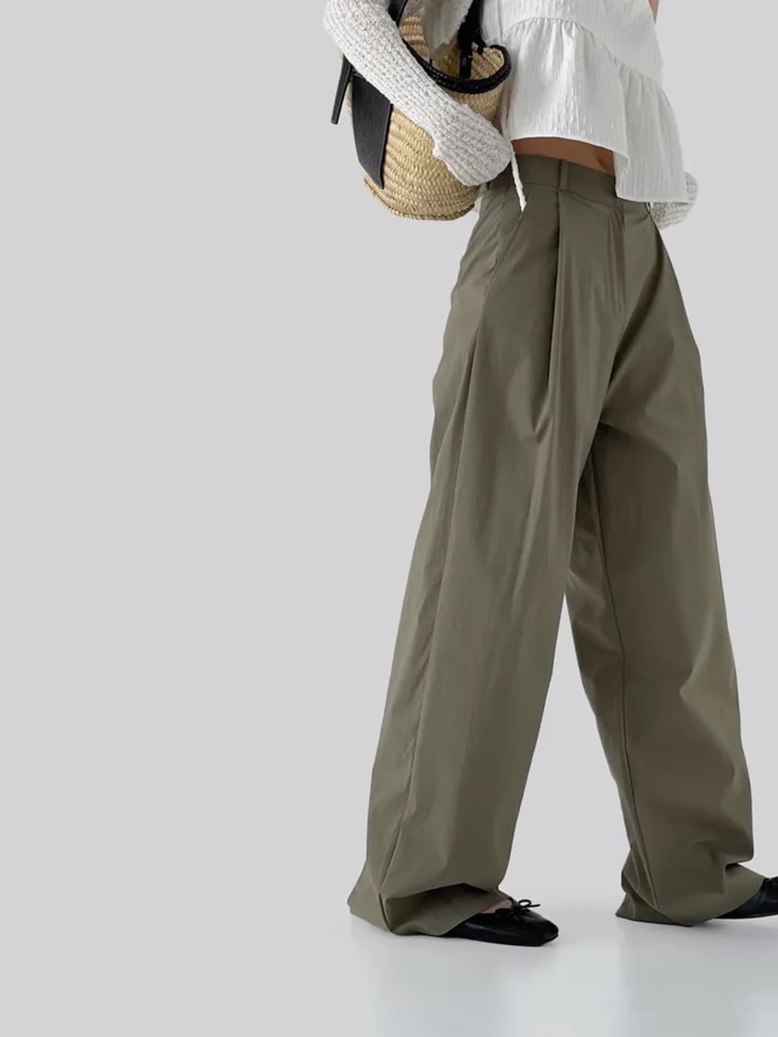 어텀 made 리프레쉬 팬츠 카키 L 상품이미지3