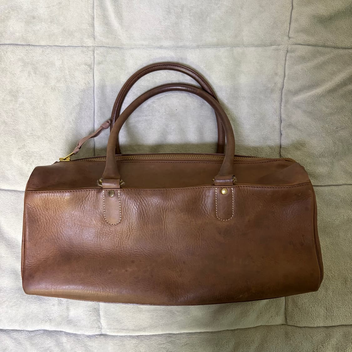 porter 요시다 포터 레더 브라운 보스턴백 상품이미지1