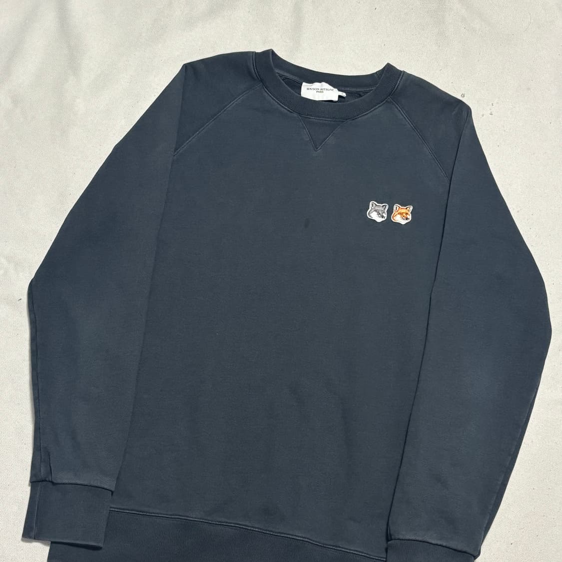 XL 메종키츠네 더블폭스 맨투맨 상품이미지1