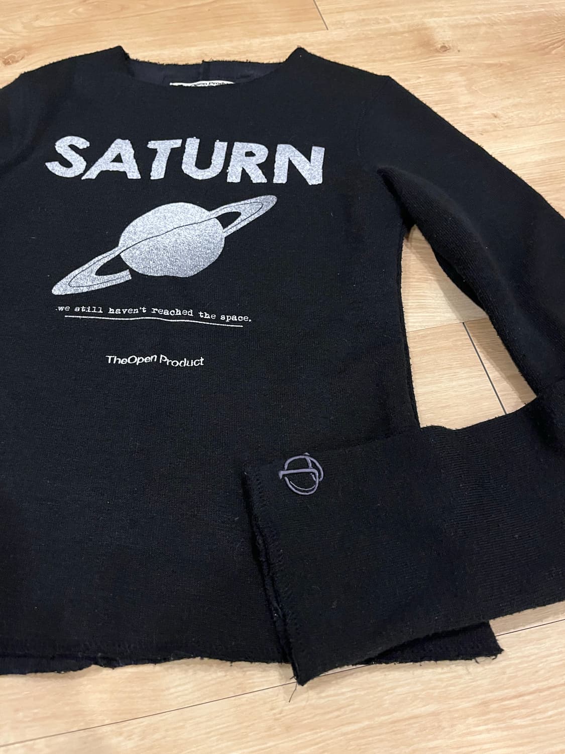 TheOpen Product 피티드탑 블랙 상품이미지3