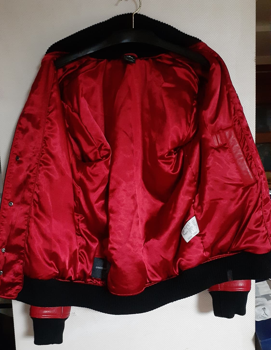 나이키 에어조던 카우레더 바시티자켓 상품이미지3