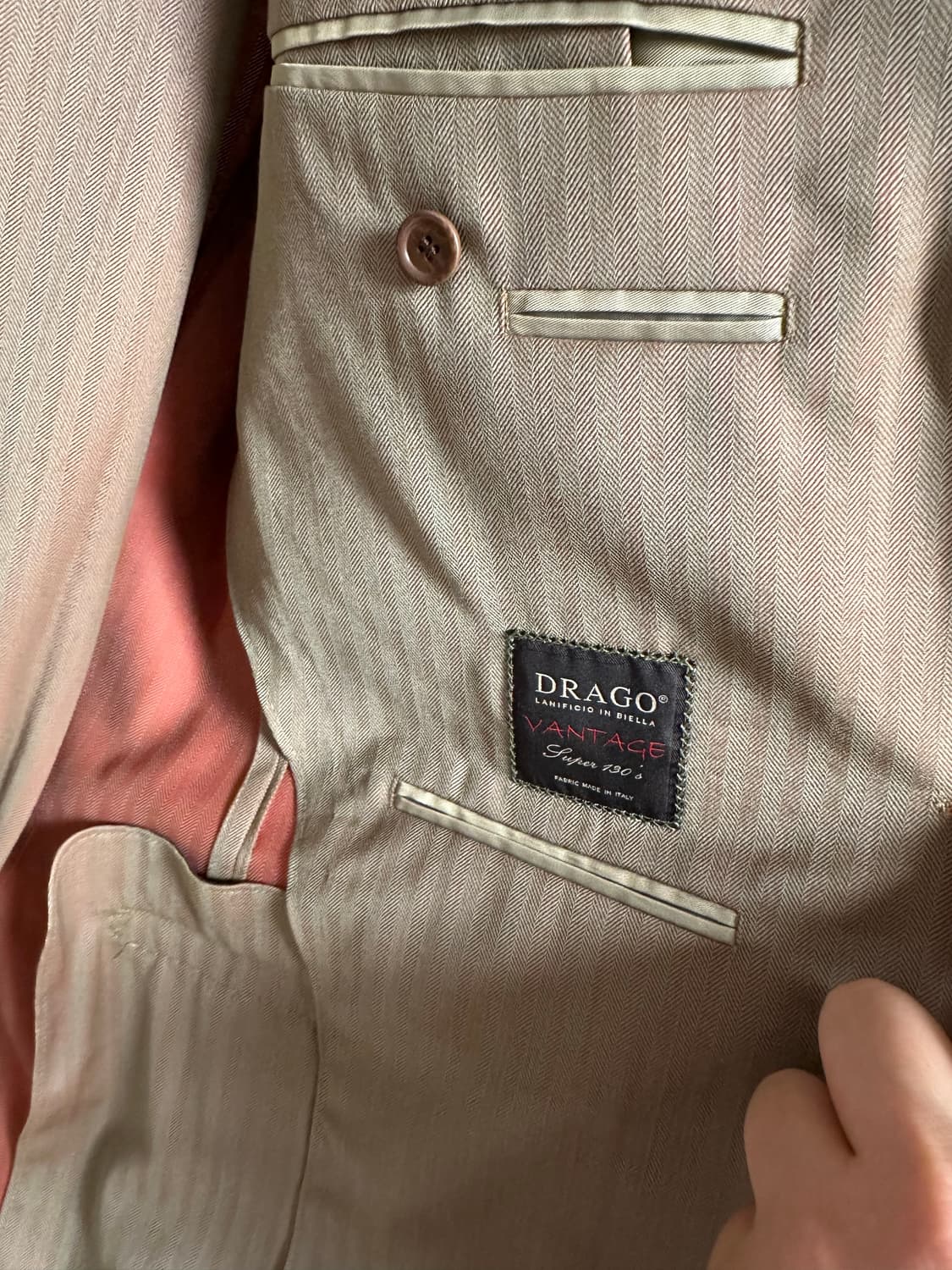 VANNI Bespoke 수트 – DRAGO VANTAGE Super 1 상품이미지4