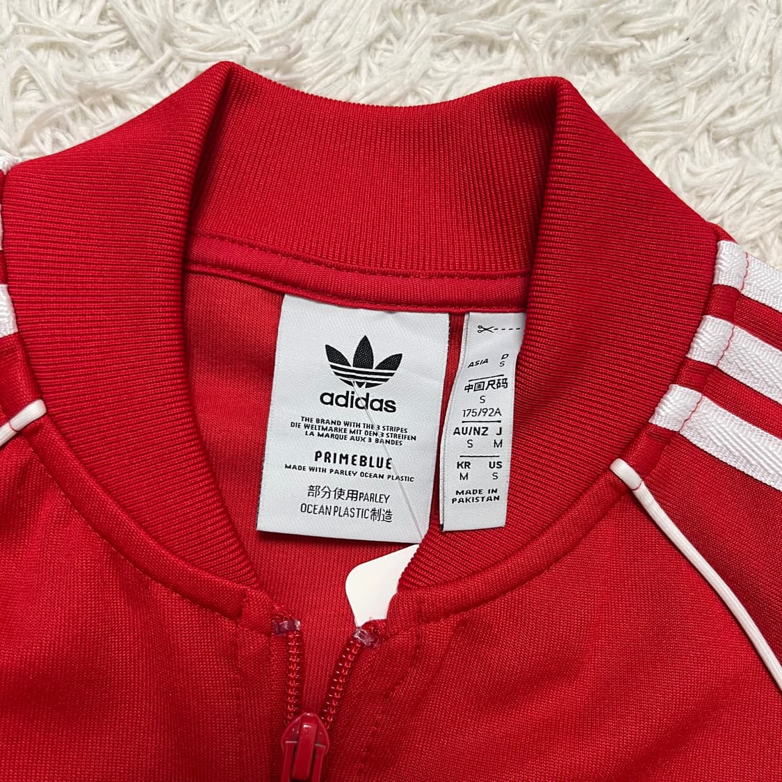 Adidas red Superstar two-way jersey 상품이미지6