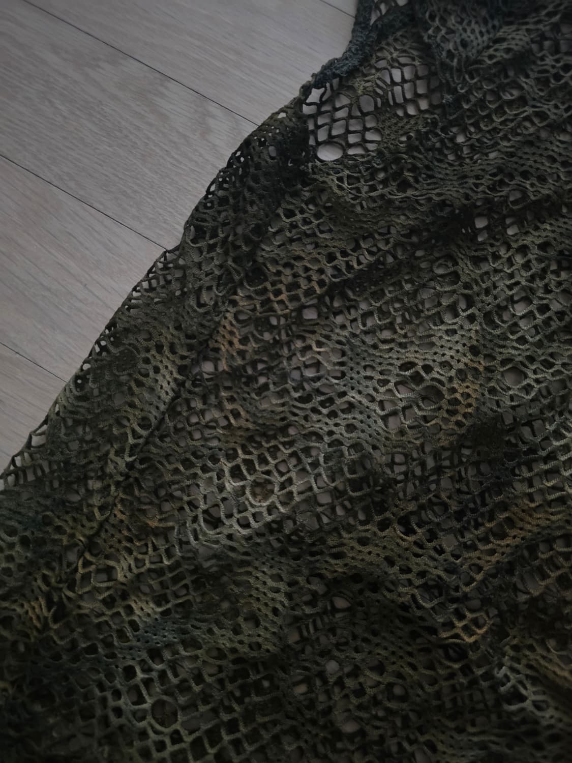 매쉬 그물망 빈티지 반팔티 레이어드용  상품이미지3