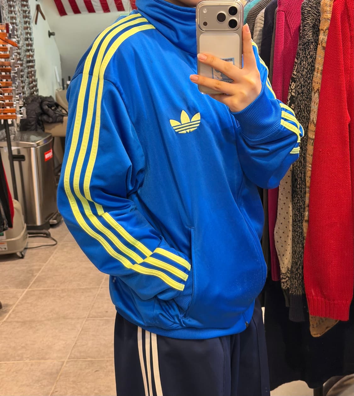 [NO.9] 아디다스 파란색 져지 상품이미지2