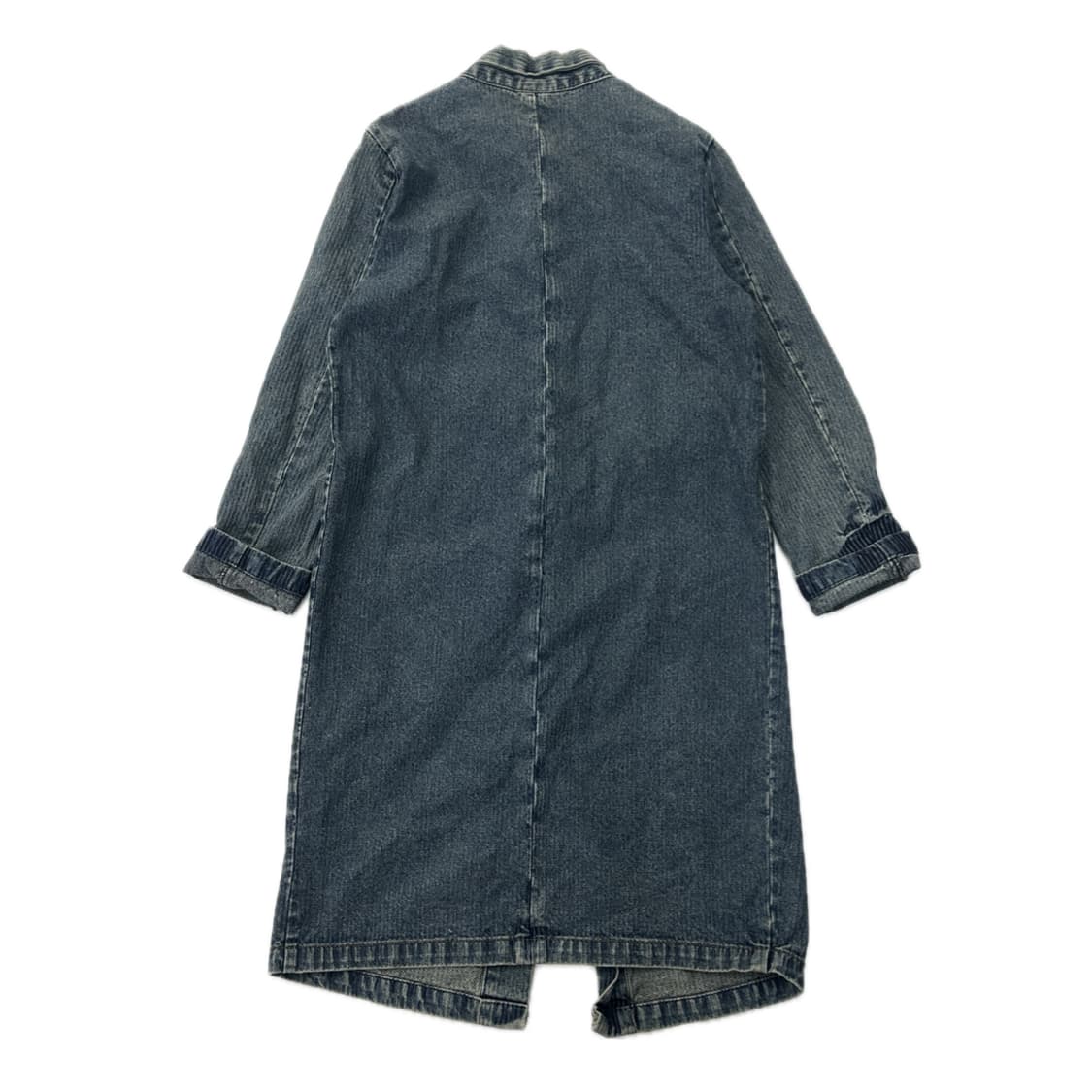빈티지 그런지 청 Y2K 데님 롱 워싱 셔츠남방  상품이미지3