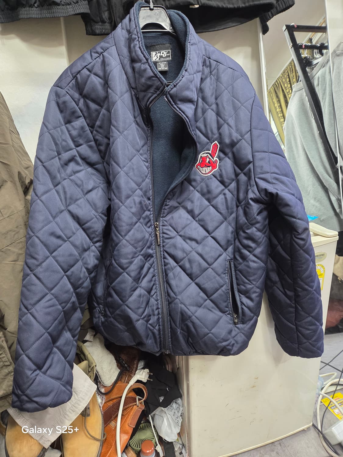 클리브랜스  인디언스  퀼팅 자켓 상품이미지1