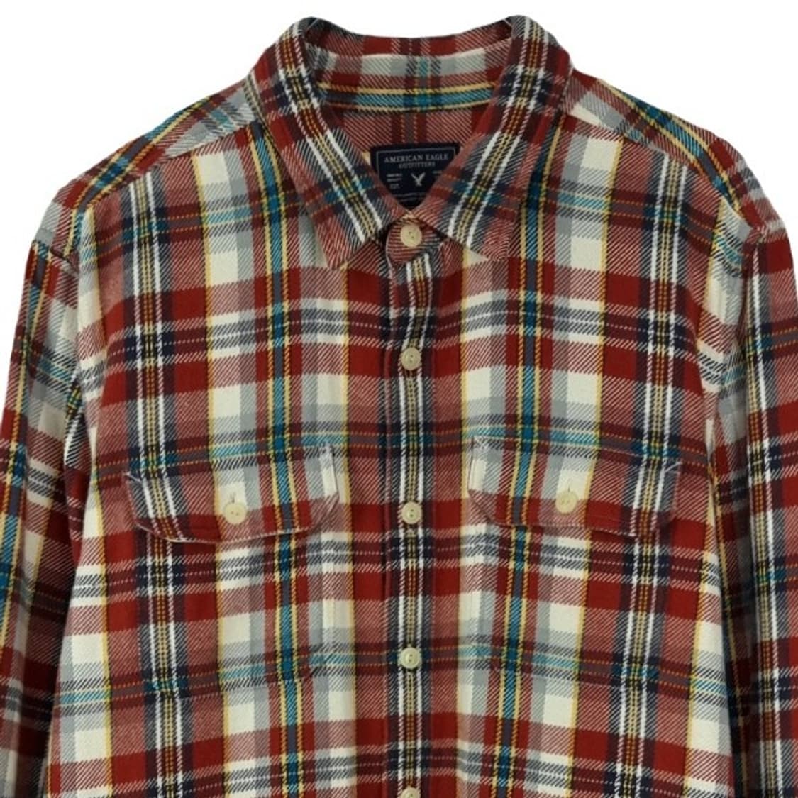 [아메리칸이글] 빈티지 체크 투포켓 플란넬 셔츠 M19624 상품이미지4