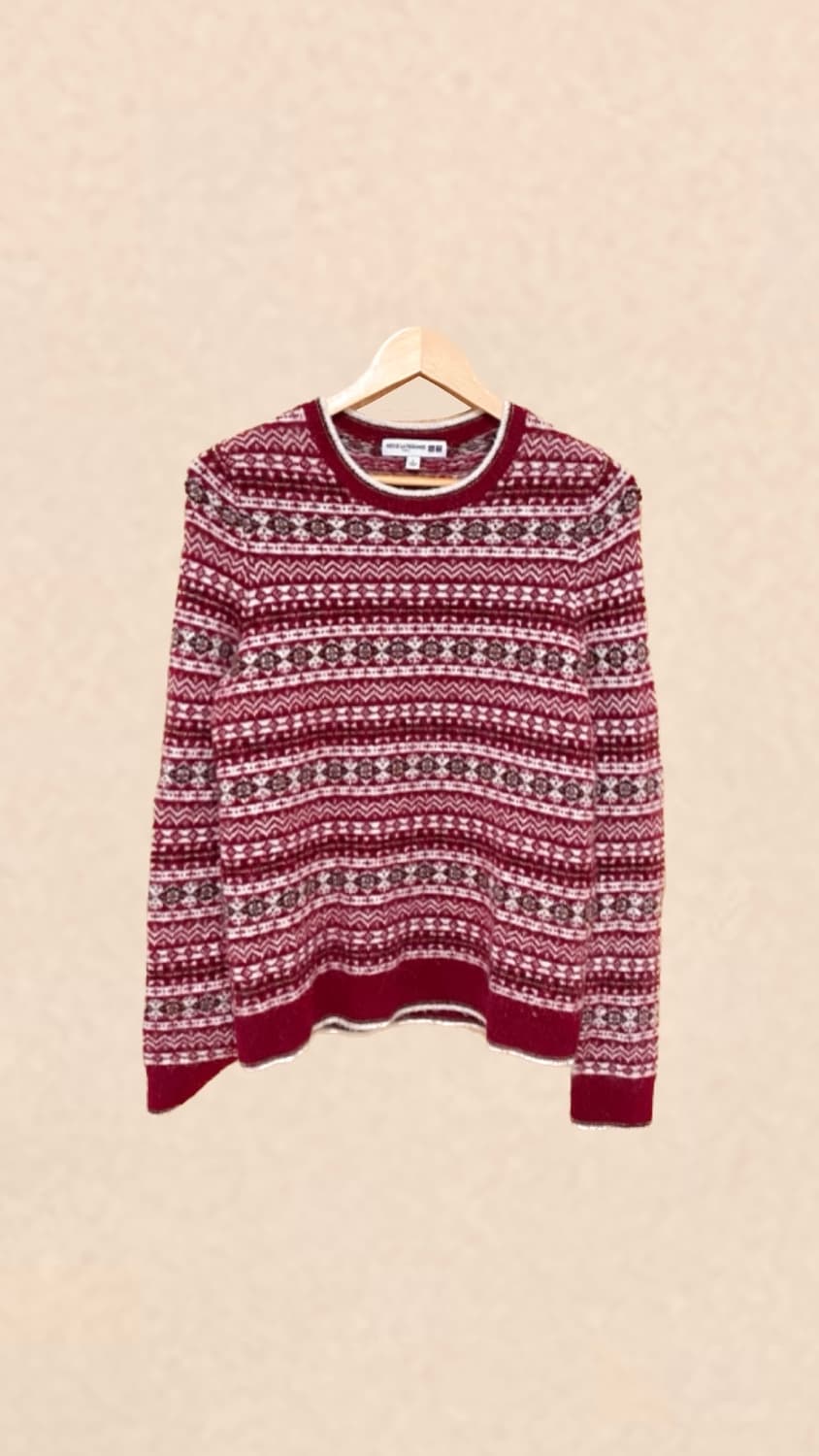 이네스 드 라 프레상쥬 x 유니클로 페어아일 니트 상품이미지2