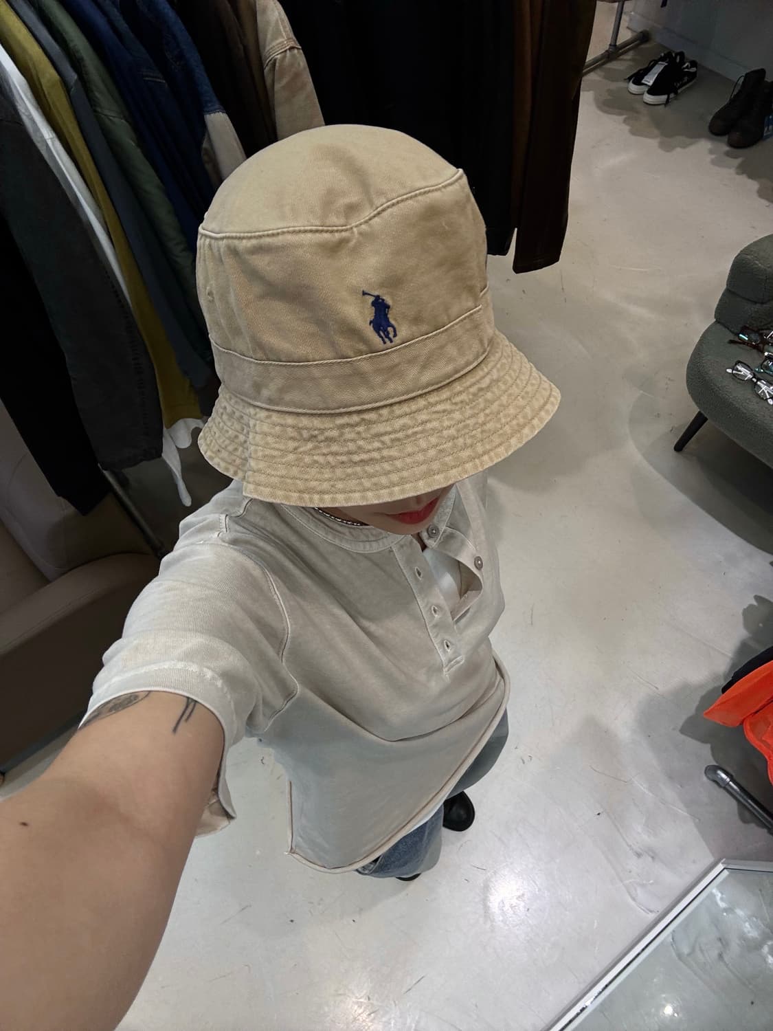 폴로 랄프로렌 버킷햇 상품이미지6