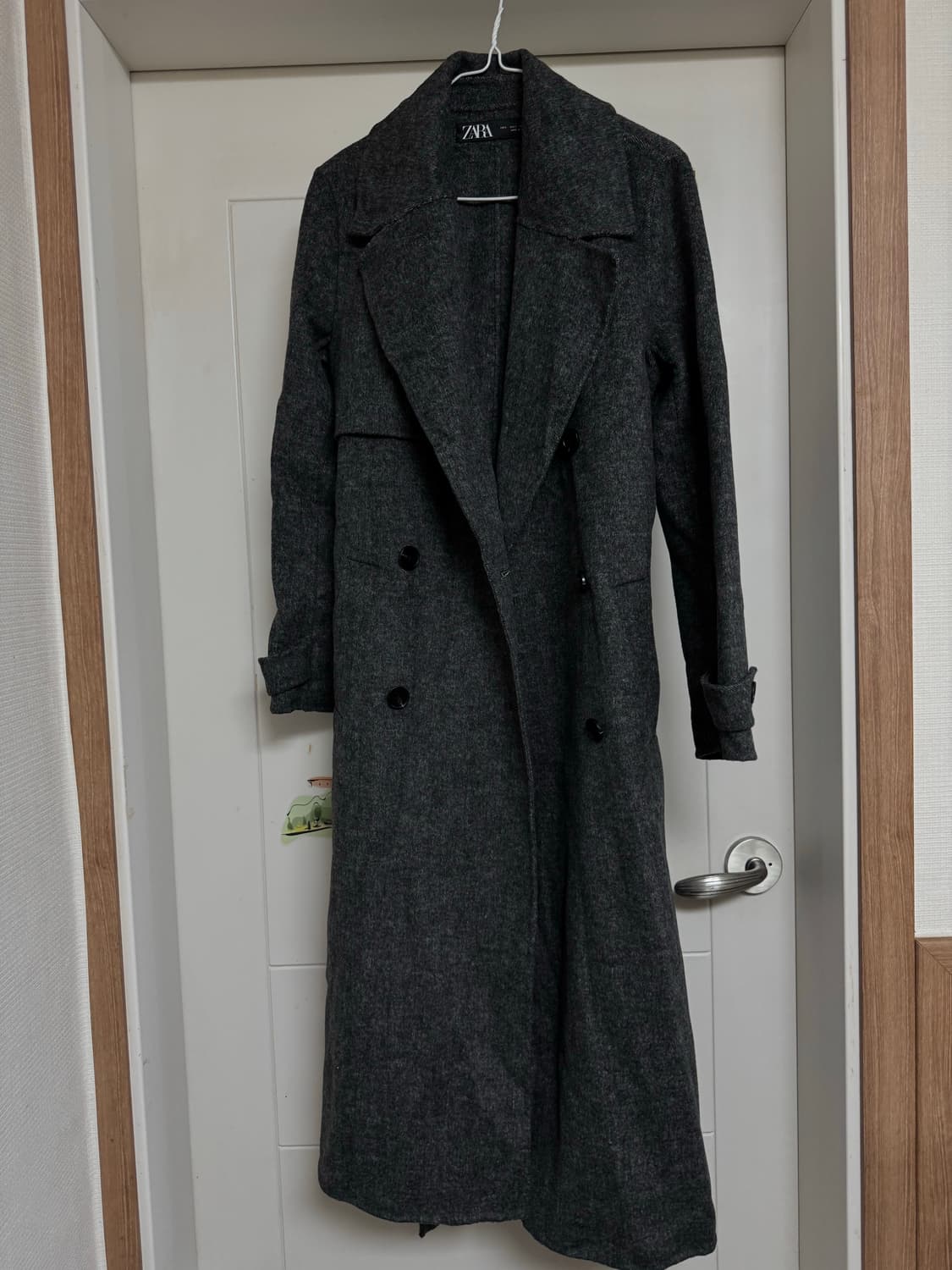 자라 롱코트 상품이미지4