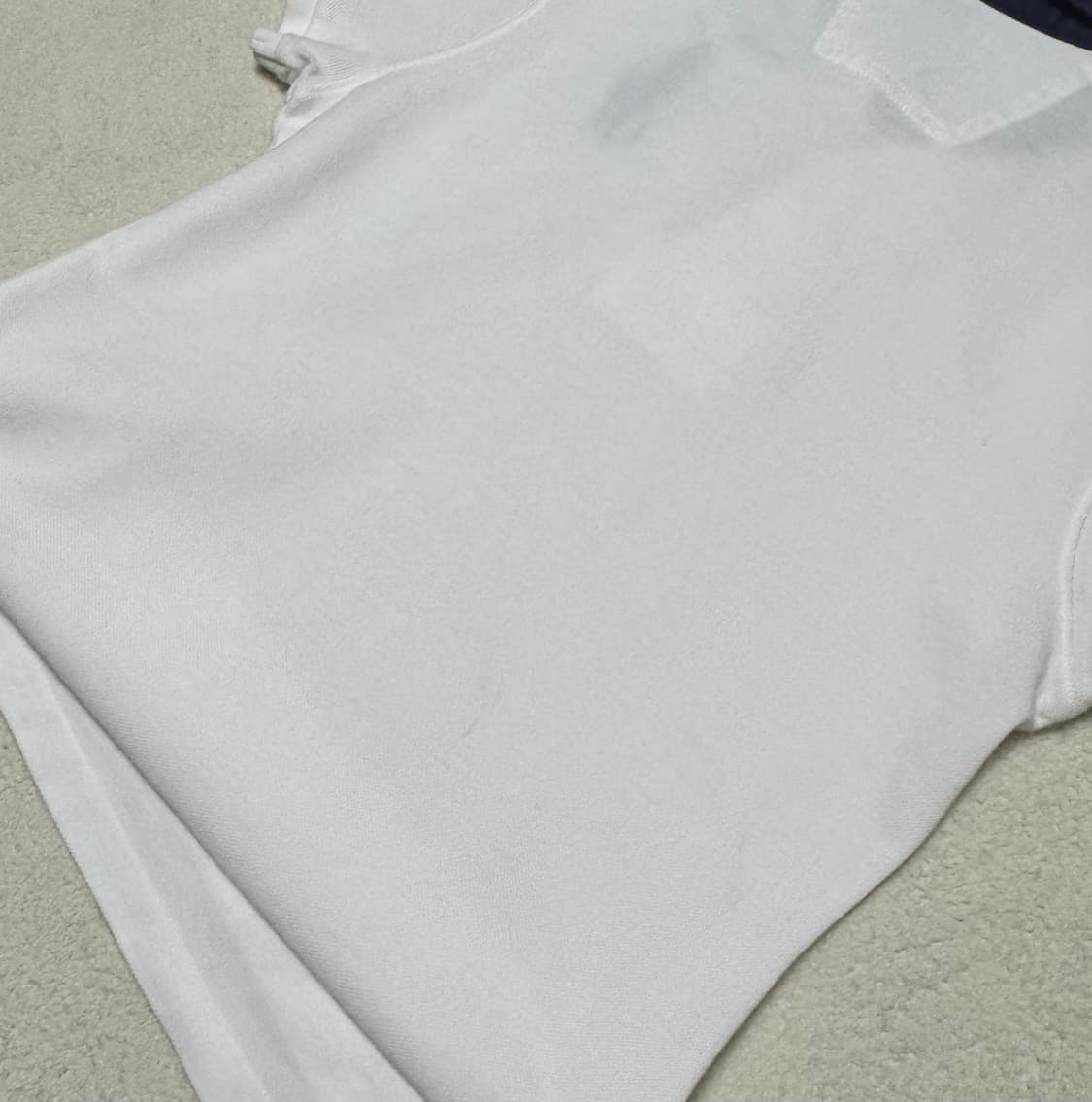 폴로 랄프로렌 스포츠 네이비 화이트 흰파 반팔  상품이미지7