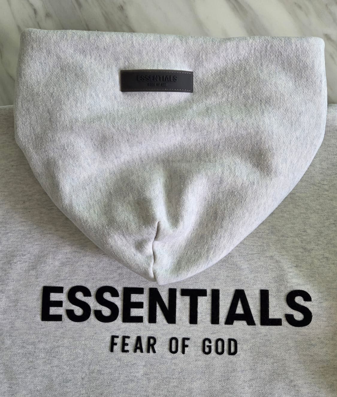 피오갓에센셜 스웻 후드티 오트밀 상품이미지3