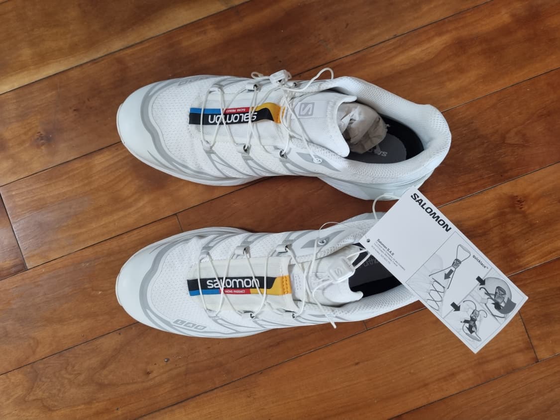 살로몬 xt6 화이트 새상품 285사이즈 상품이미지1