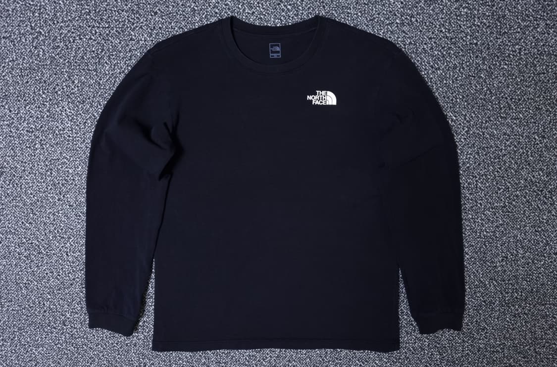 [무료배송][160]노스페이스 키즈 라운드 긴팔티 상품이미지1