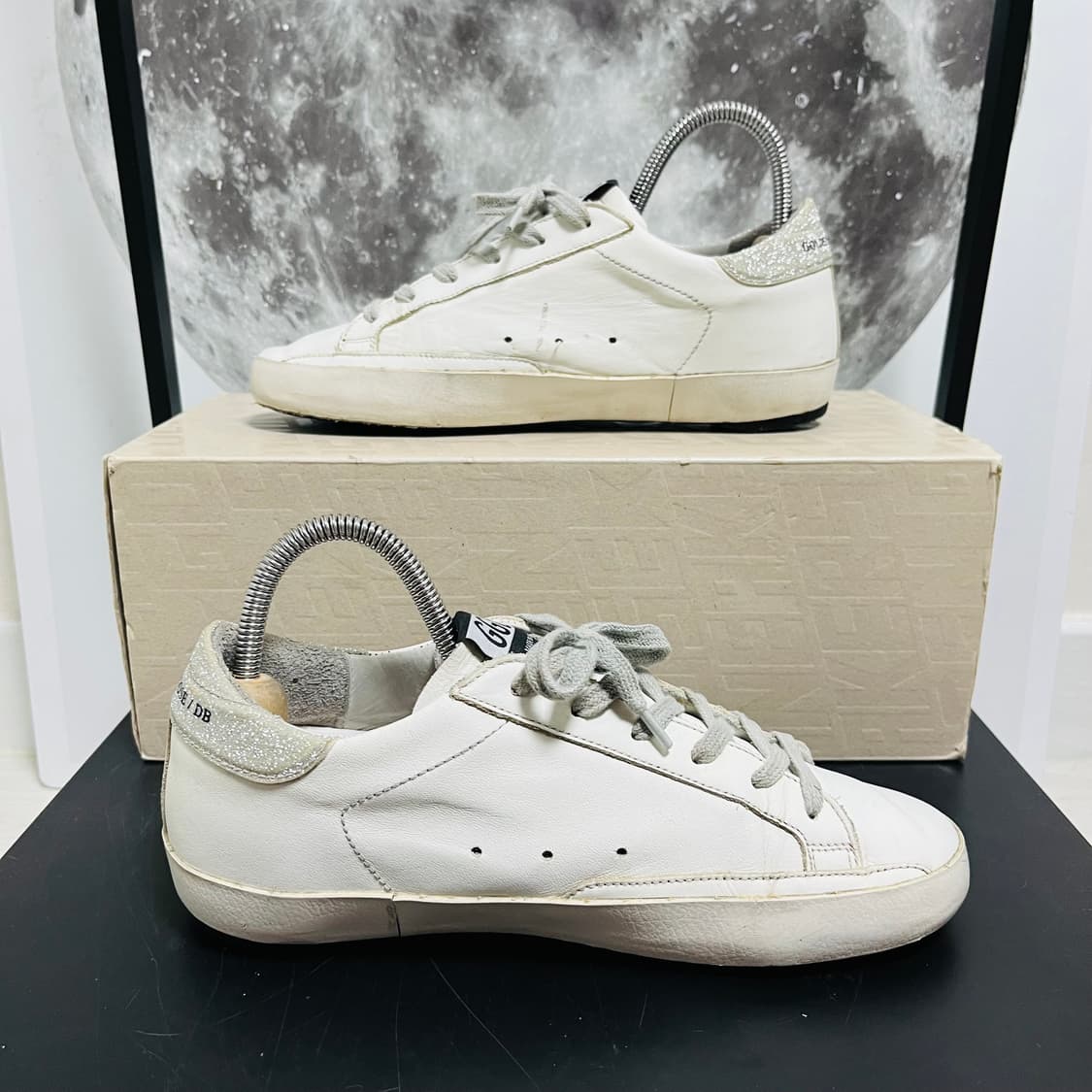 정품 36) 골든구스 실버탭 글리터 스니커즈 230~235 상품이미지2