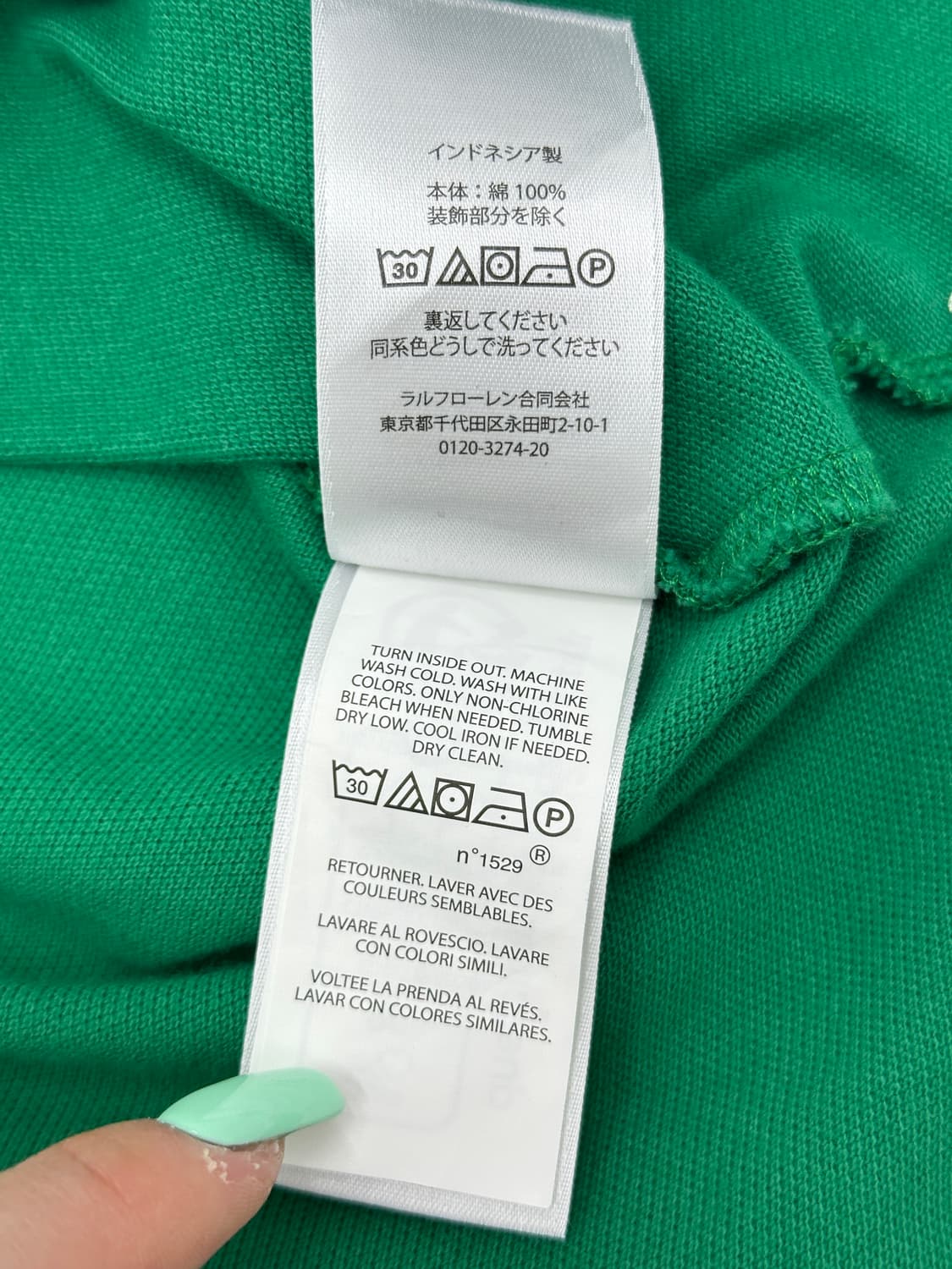 폴로 트리플 빅포니 커스텀 슬림핏 반팔 카라티 상품이미지7