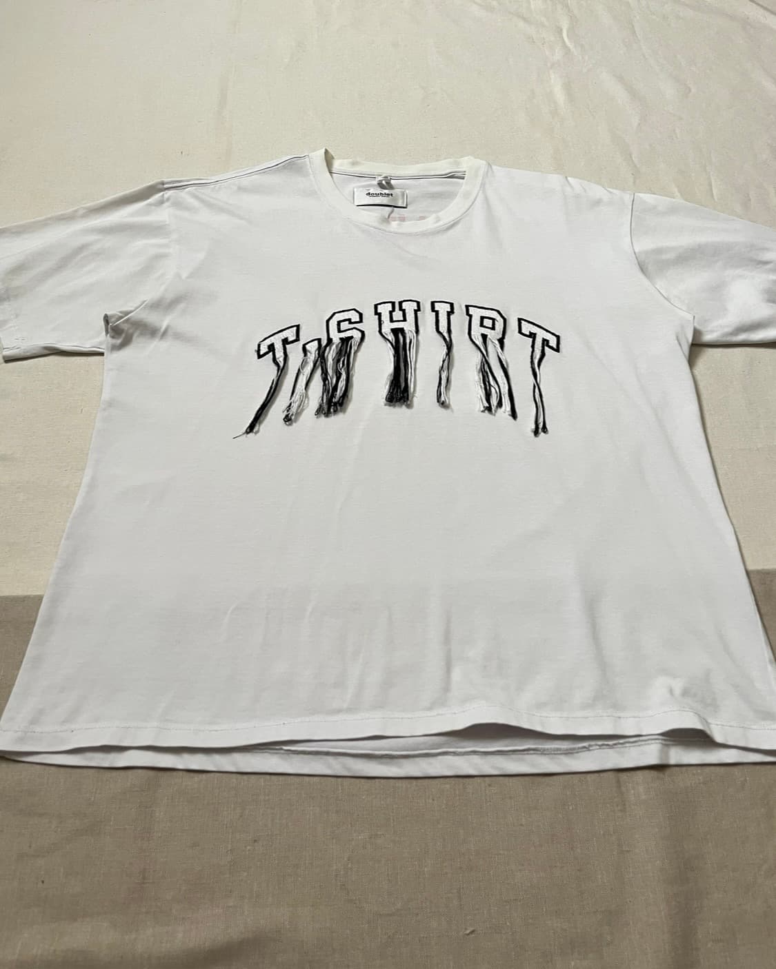 더블렛 프린지 자수 티셔츠 doublet 상품이미지3