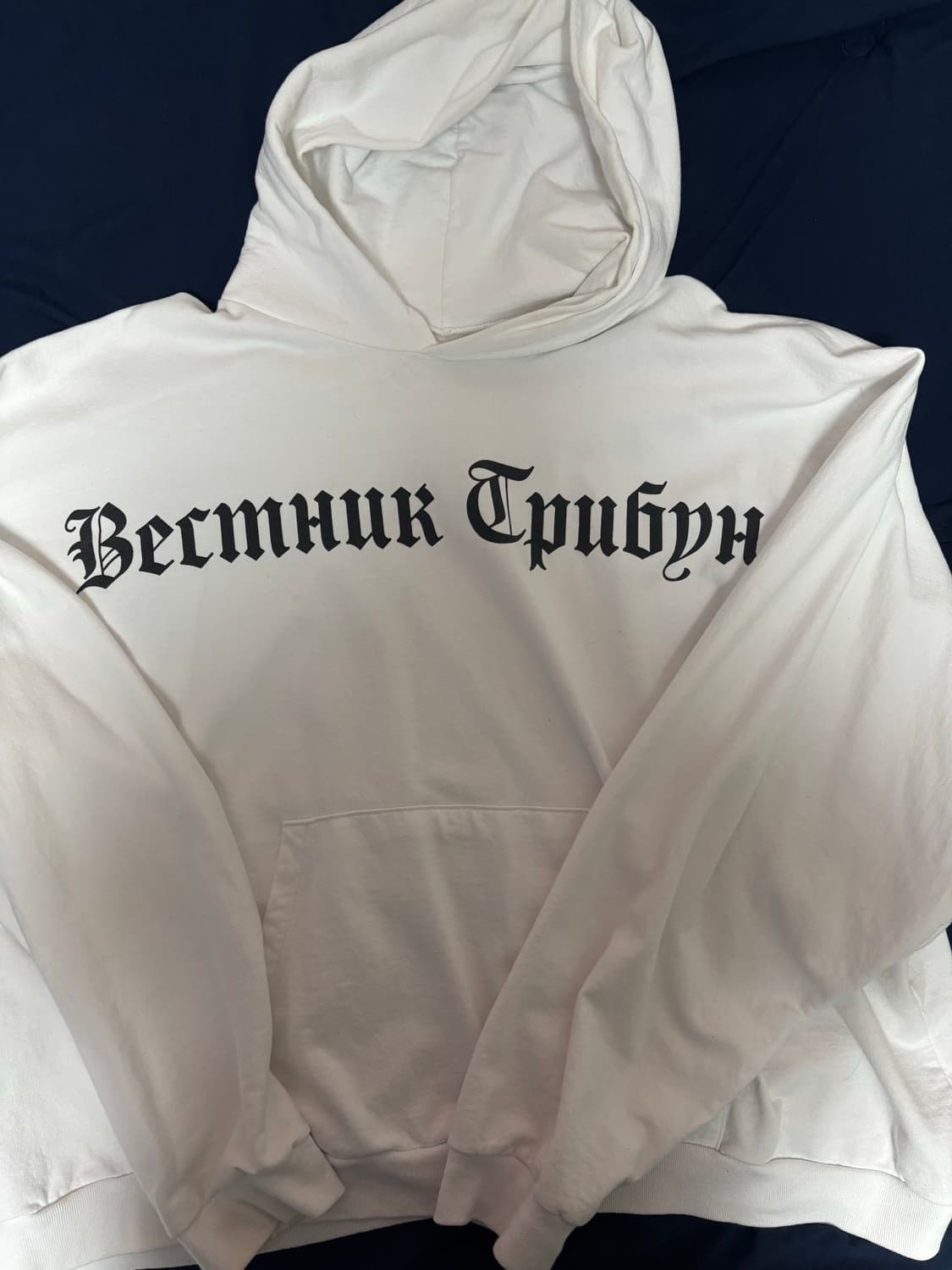 Yeezy x Gosha 루브친스키 HD-01 화이트 후드 상품이미지2