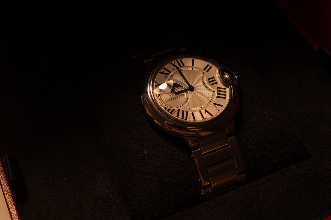 까르띠에 발롱블루 문페이즈 37mm 상품이미지2