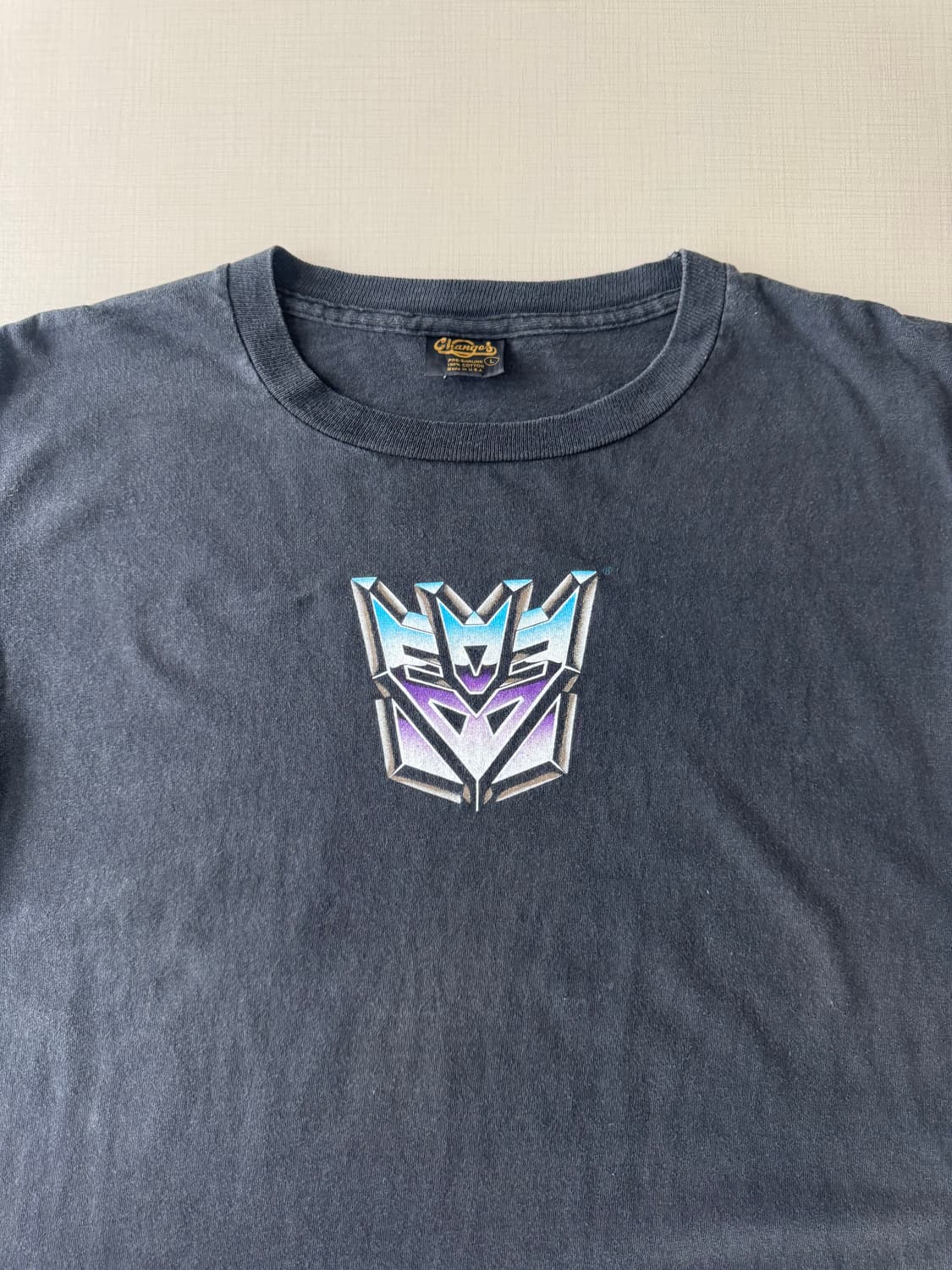 90s Transformers  로고 티셔츠 상품이미지5