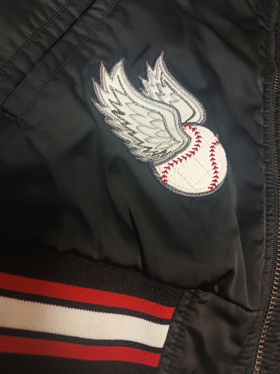 MLB 뉴욕양키스 배색 스타디움 자켓 (11세용) 상품이미지9