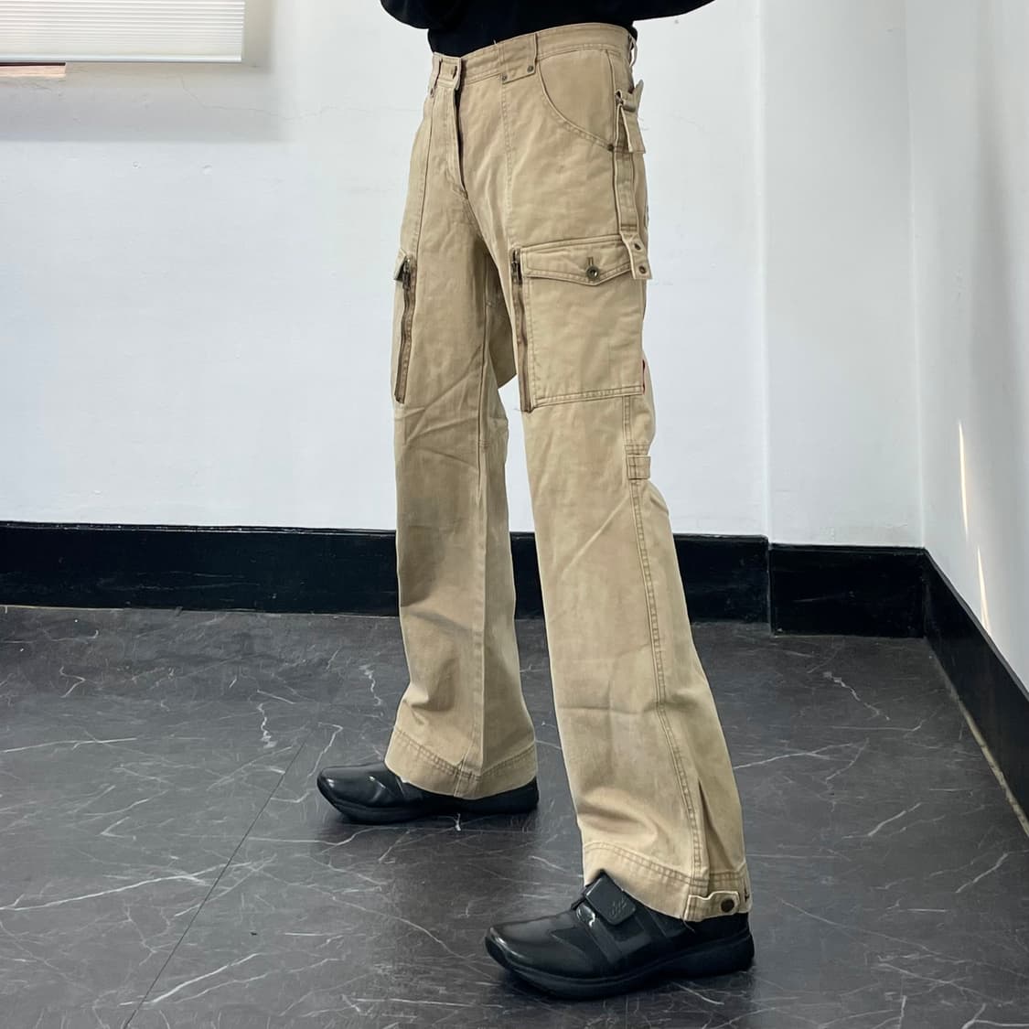 32in N1PPER 테크니컬 와이드 카고 팬츠 상품이미지1