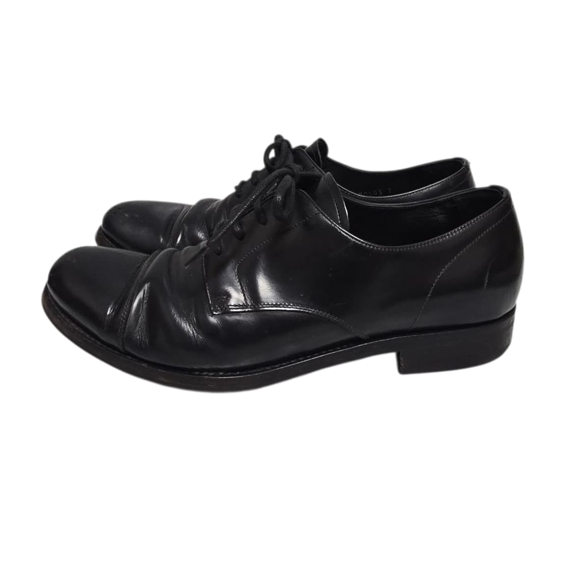 프라다 레더 플레인토 더비슈즈 상품이미지3