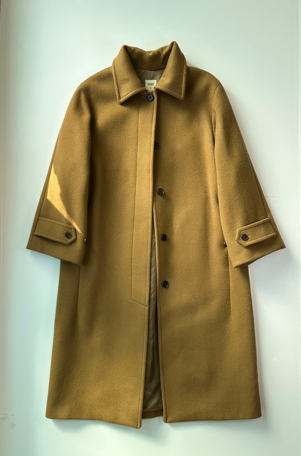 another office 울캐시미어 코트 (토프브라운) 상품이미지1