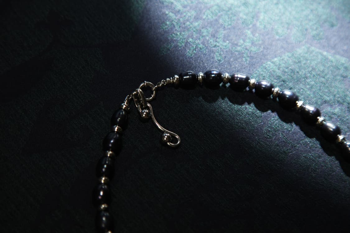 CASIOPEIA CODA | Black Pearl 천연담수흑진주목걸이 상품이미지7