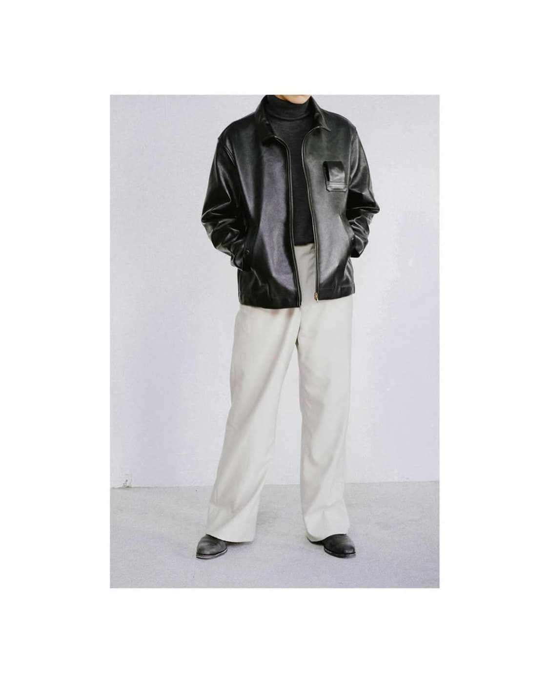 24ss French AirForce Pilot LeatherJacket 상품이미지9