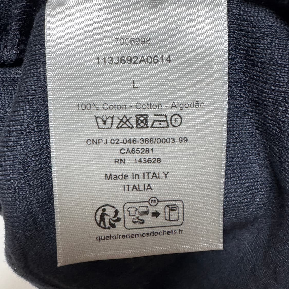 디올 오블리크 테리 반팔 상품이미지4