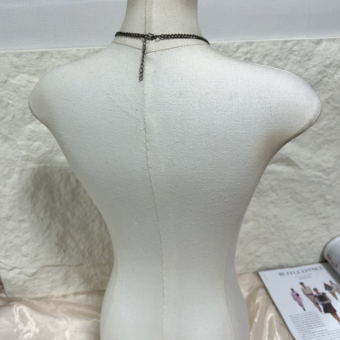 빈티지 블루 오리엔탈 쿠바체인 목걸이 상품이미지3