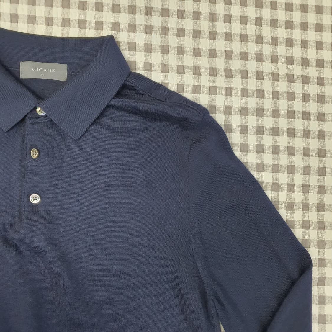 로가디스 울100 긴팔 니트티 남자95 상품이미지3