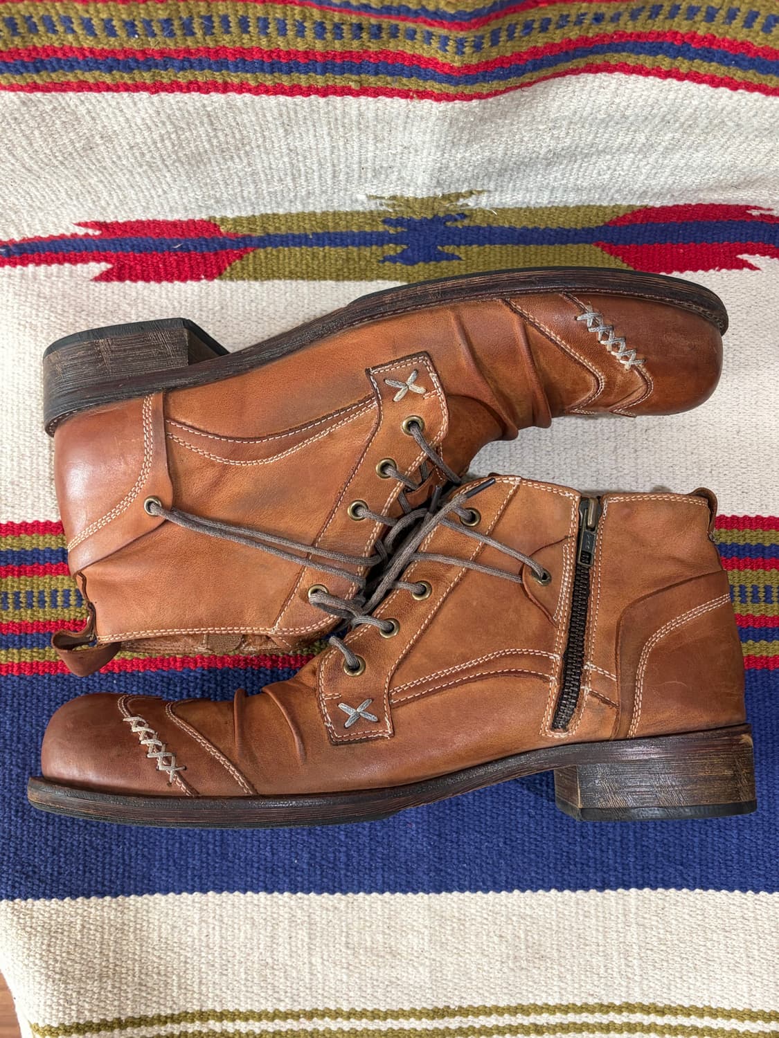 Whoop de doo grunge boots / 웨스턴 그런지 부츠 상품이미지4