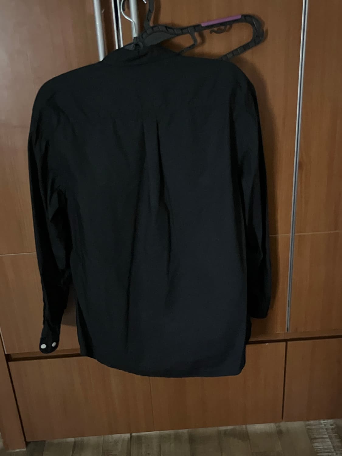 토마스모어 페이퍼셔츠 블랙 상품이미지2