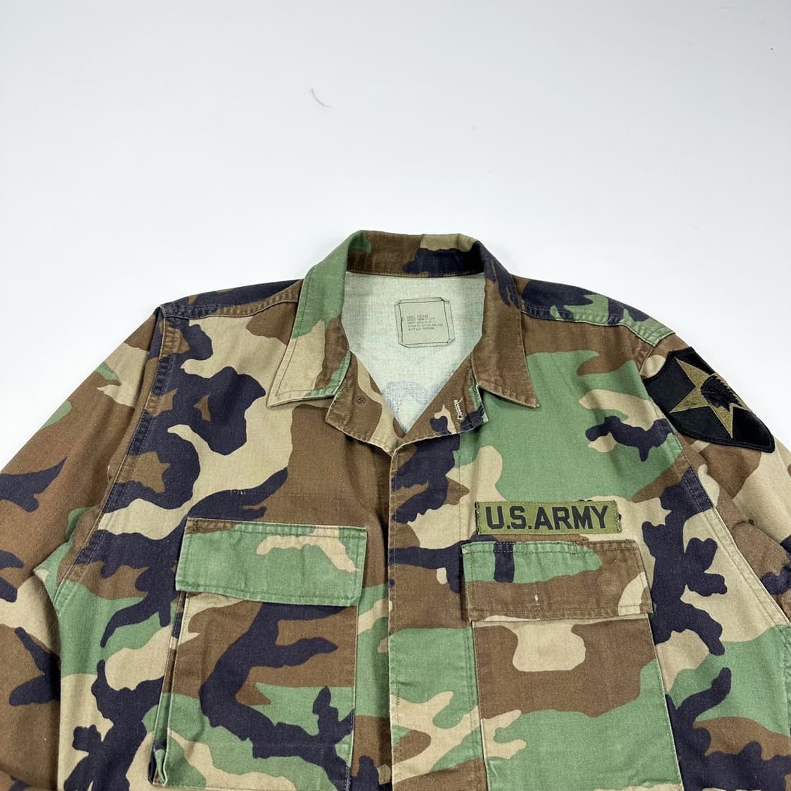 미군 오리지널 US 밀리터리 유틸리티 셔츠 (실측 M) 상품이미지1