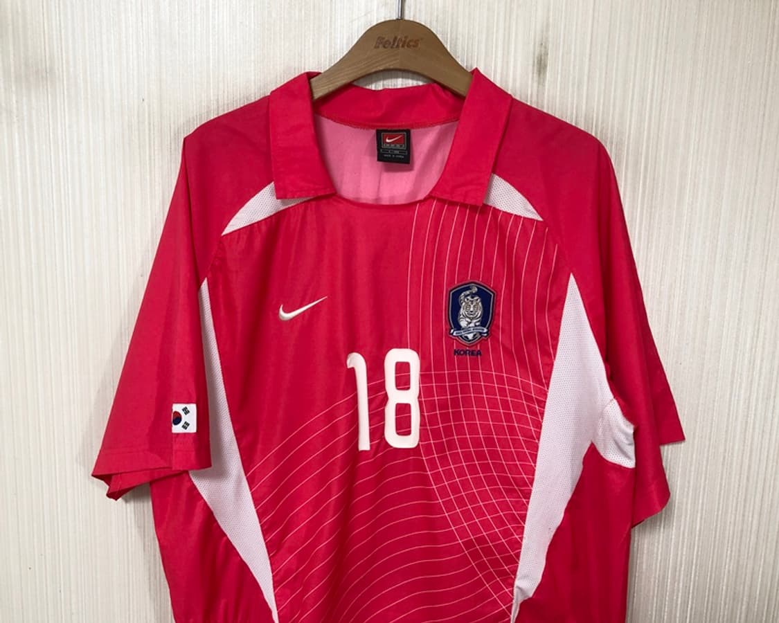 나이키국대 국대KOREA 02-04 축구국대유니폼 L #18 황선홍 상품이미지2