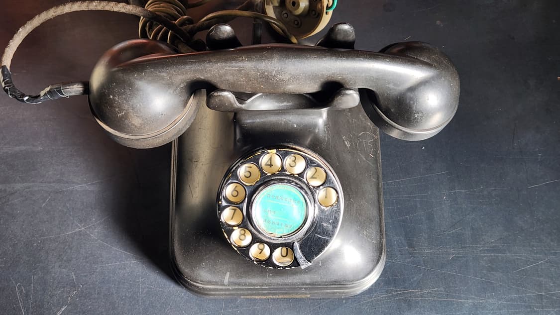 옛날 다이얼 골동품 전화기 상품이미지5