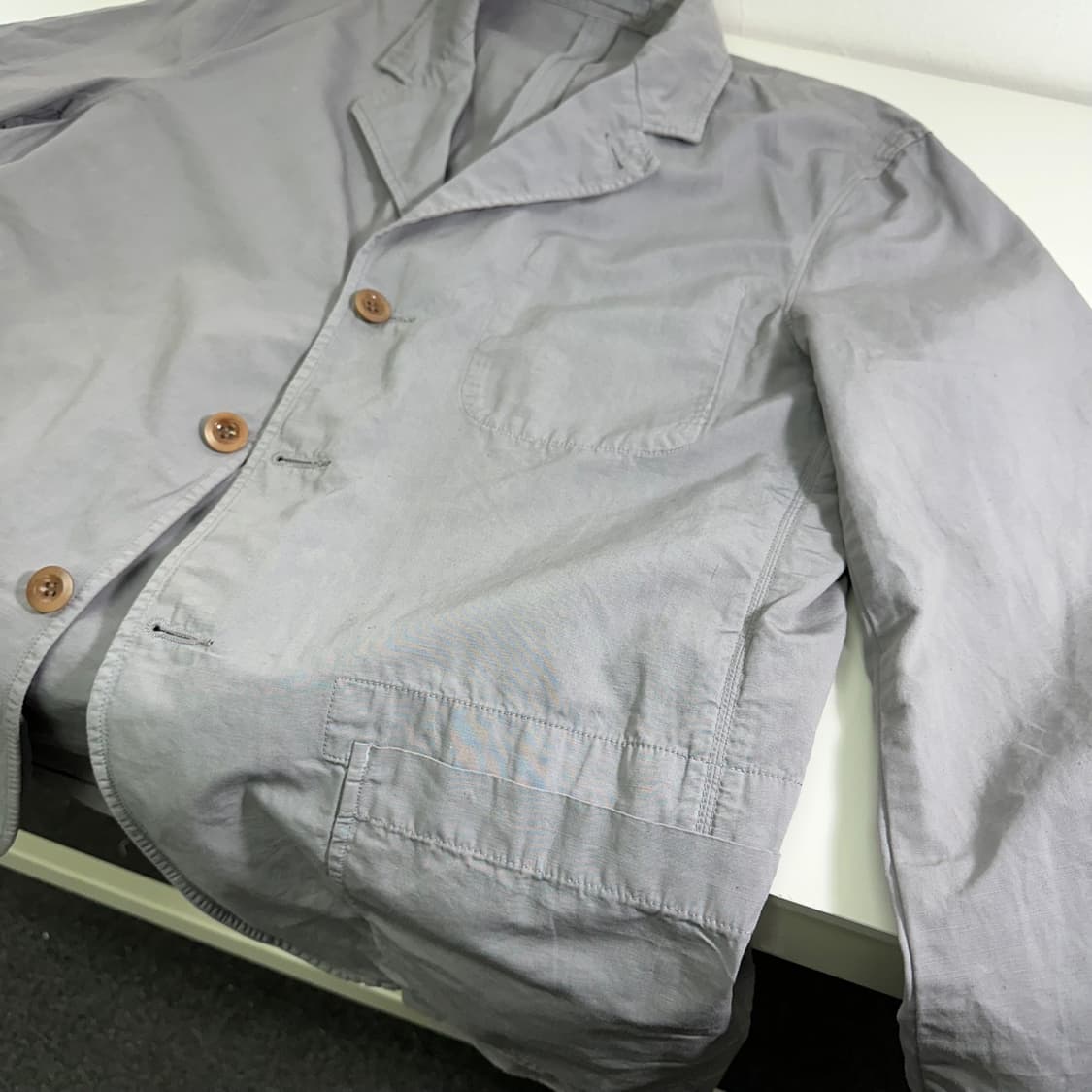 105 CP컴퍼니 그레이 면 블레이져 상품이미지3