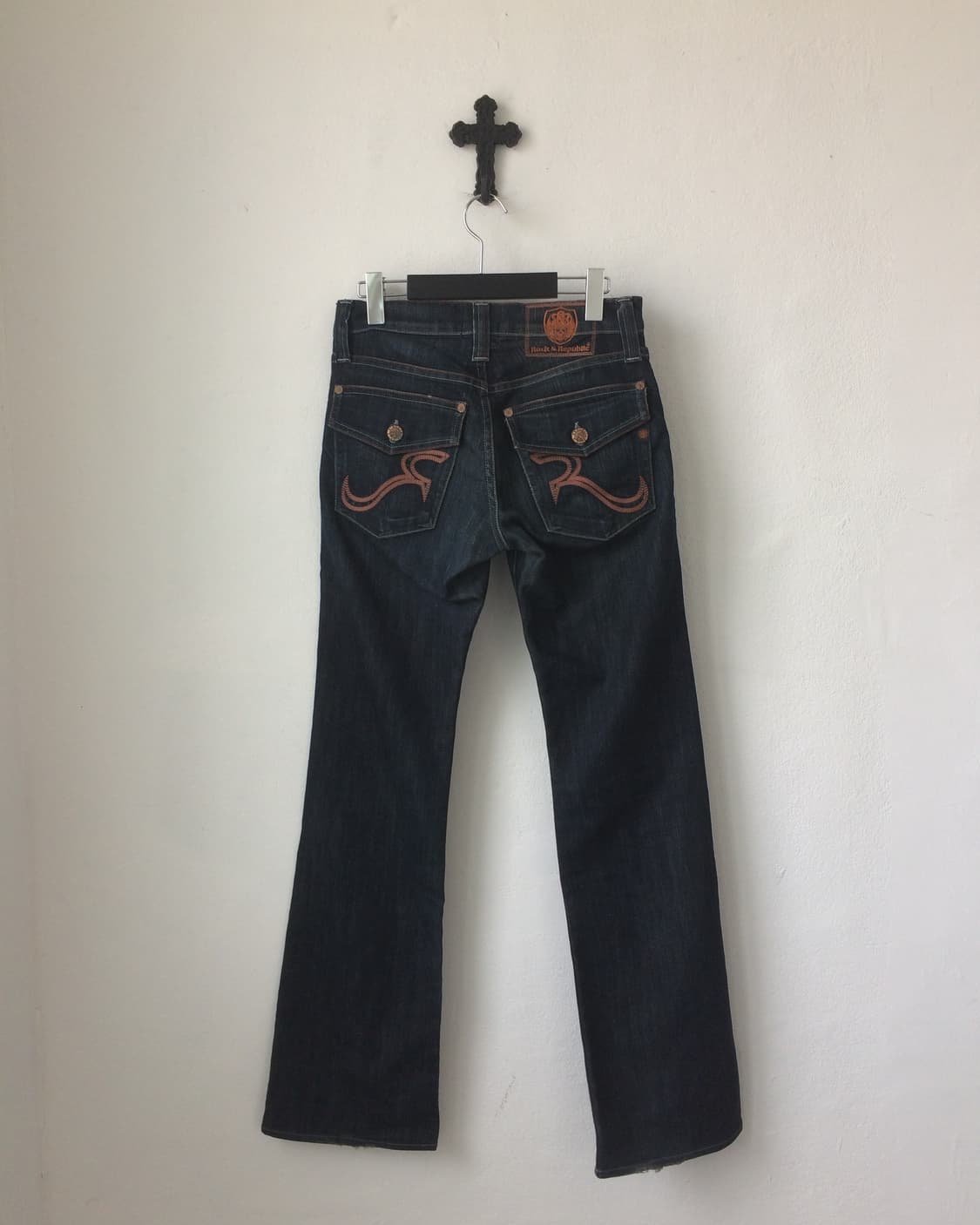 Back pocket point denim pants 상품이미지2