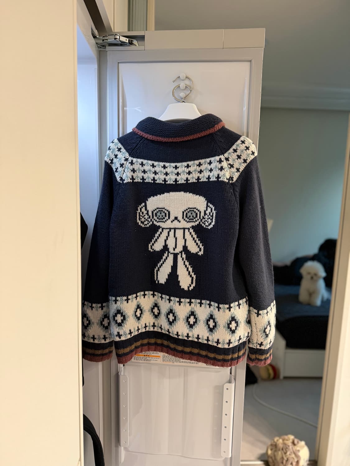 코이세이오 코위찬니트자켓 네이비 상품이미지3