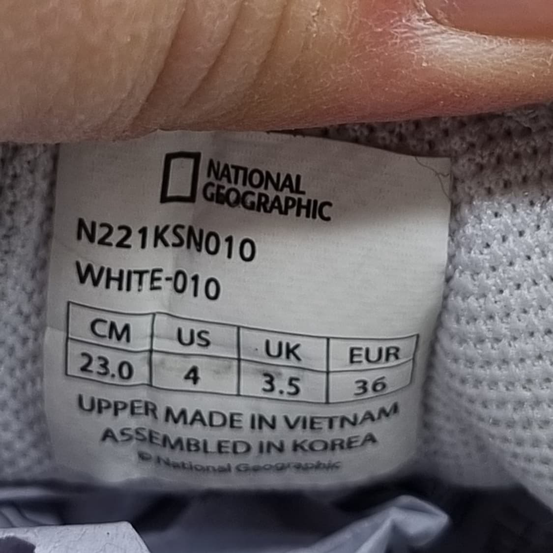 내셔널지오그래픽 라보카 아동운동화230 상품이미지6