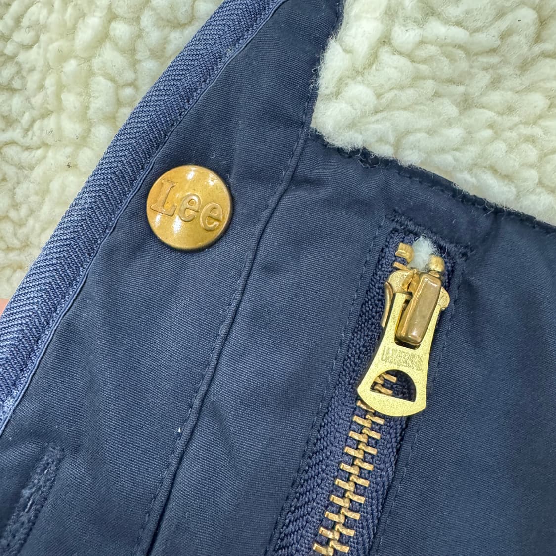 L 재팬 Lee 양털 플리스 베스트 조끼  상품이미지4