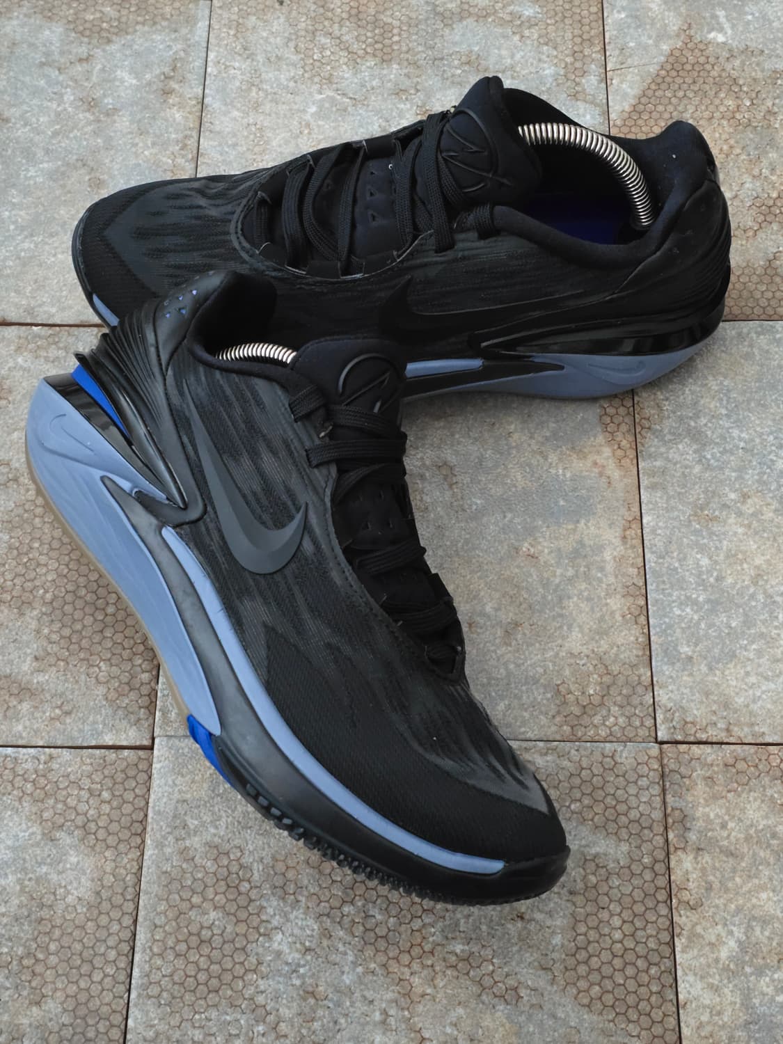 (260)나이키 에어 줌 gt 컷 2 블랙 레이서 블루 상품이미지6