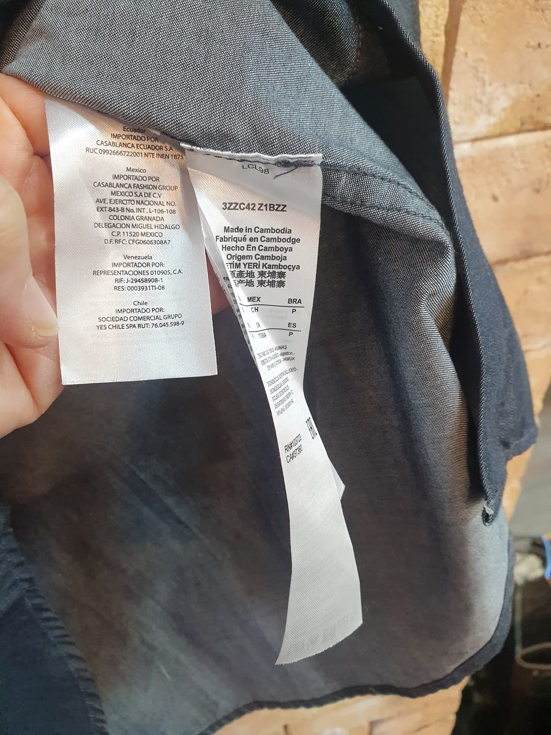 새상품)Armani Exchange 남성 셔츠 S 상품이미지6