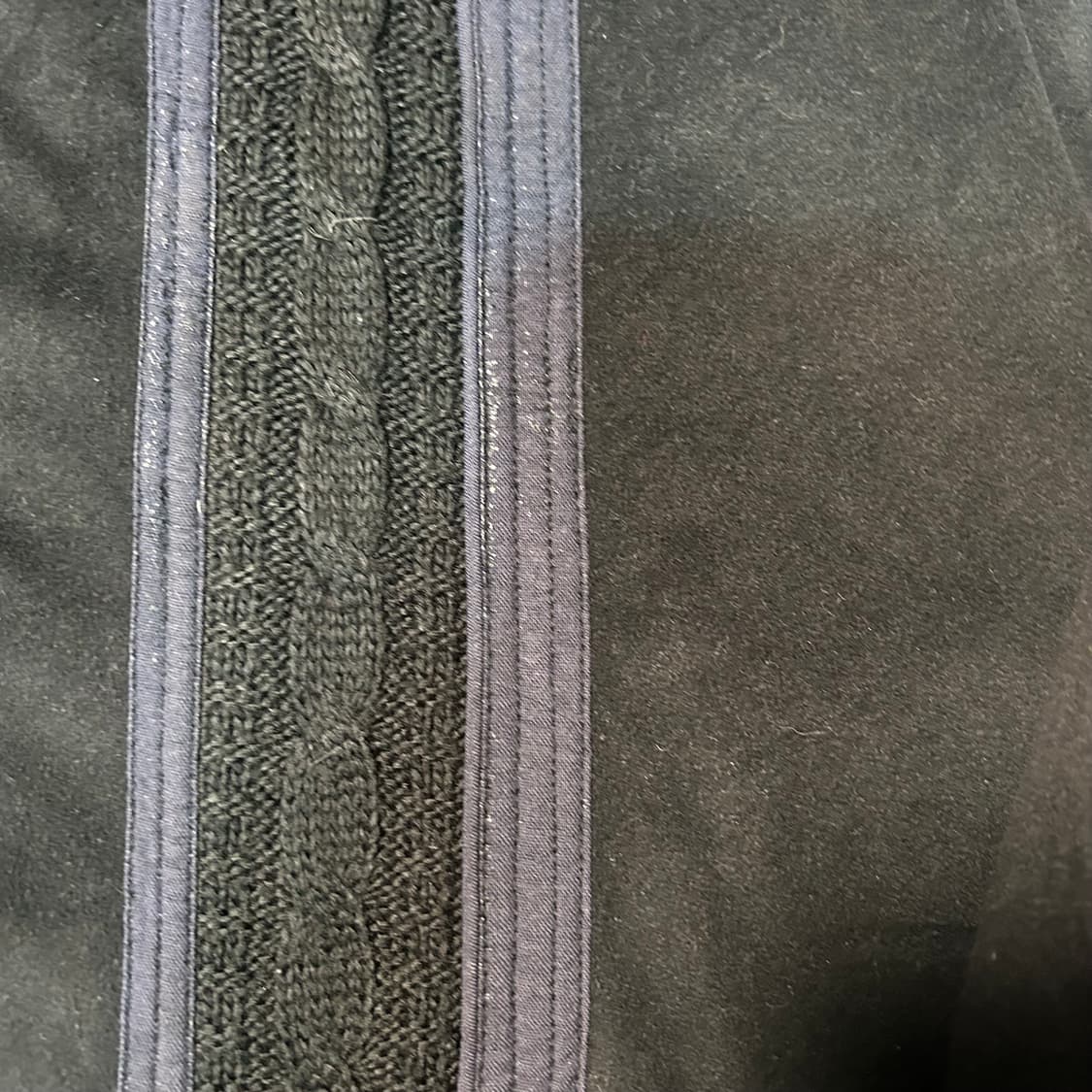 [L] 지아니 발렌티노 케이블 니트 포인트 블루종 자켓 상품이미지4