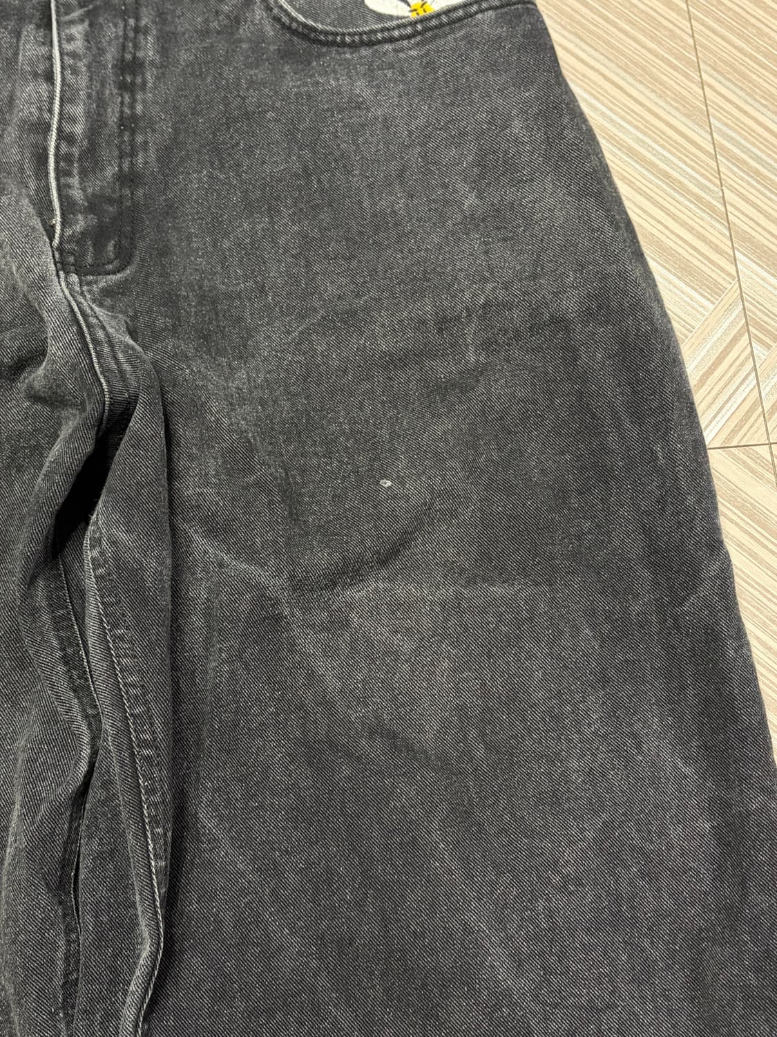 라브로스 데이지 블랙 팬츠 L 상품이미지4