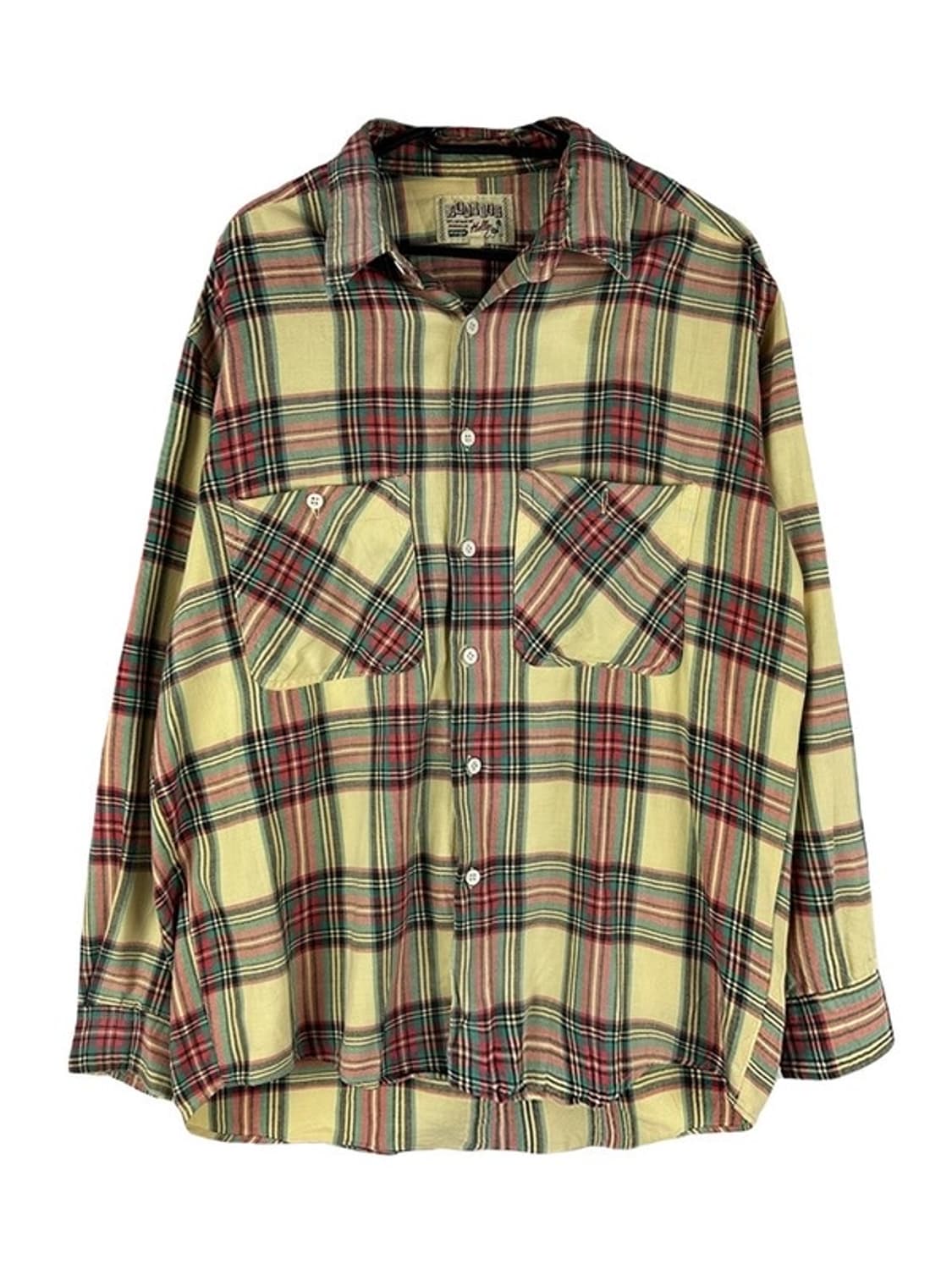 [XL] WRANGLER 랭글러 체크패턴 투포켓 카라셔츠 상품이미지1
