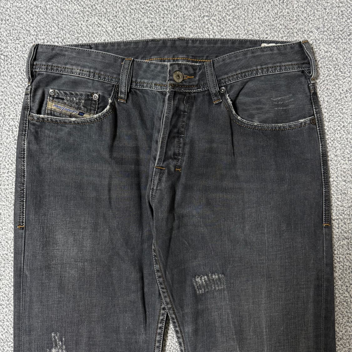 디젤 흑청 데님 33 상품이미지6